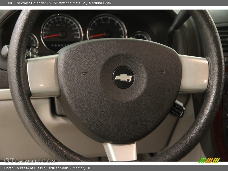 Silverstone Metallic / Medium Gray 2008 Chevrolet Uplander LS