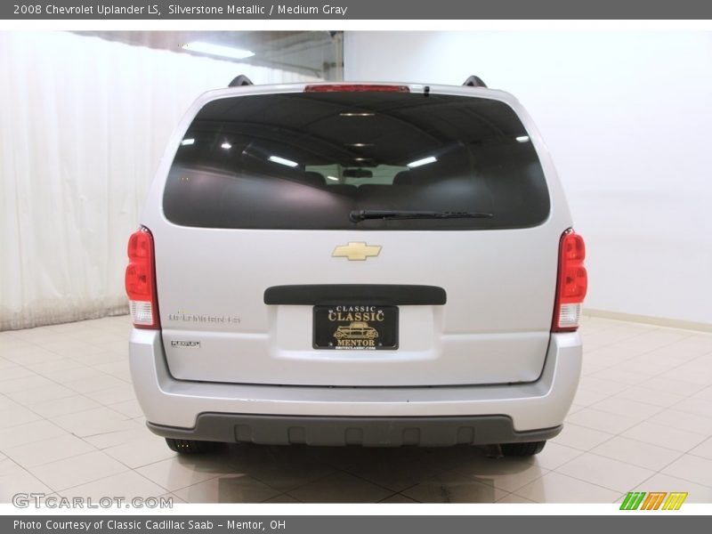 Silverstone Metallic / Medium Gray 2008 Chevrolet Uplander LS