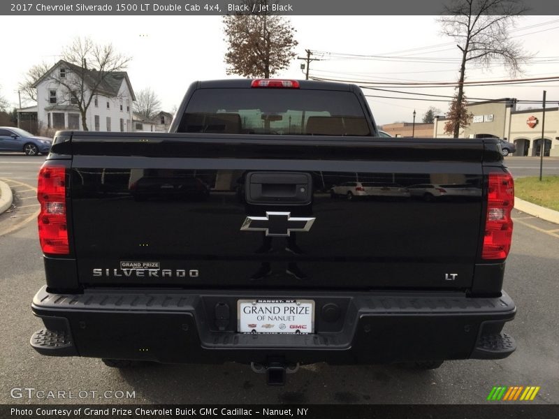 Black / Jet Black 2017 Chevrolet Silverado 1500 LT Double Cab 4x4