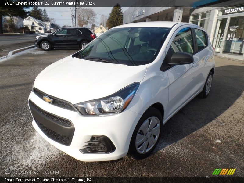 Summit White / Jet Black 2017 Chevrolet Spark LS