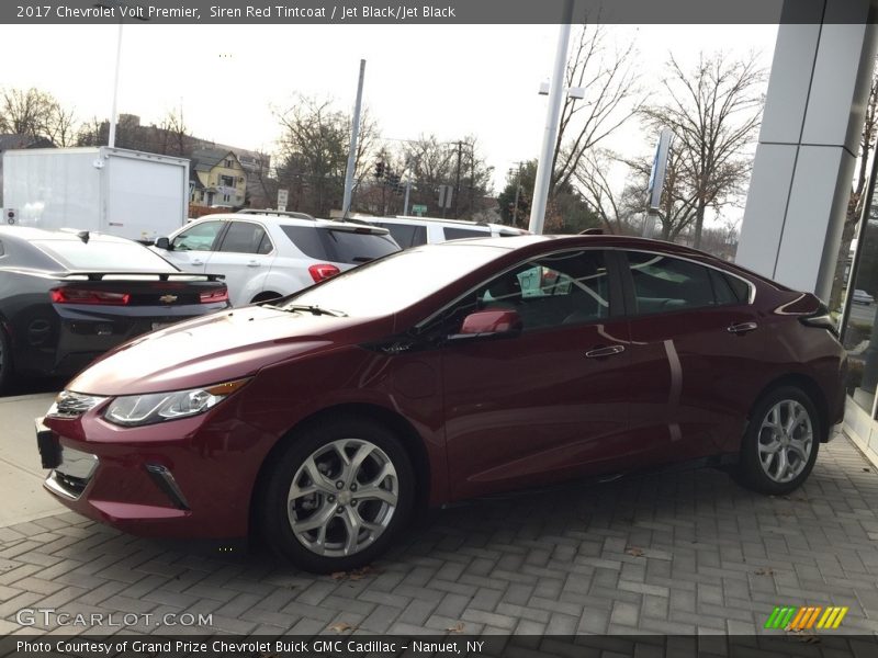 Siren Red Tintcoat / Jet Black/Jet Black 2017 Chevrolet Volt Premier