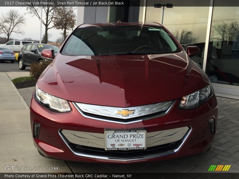 Siren Red Tintcoat / Jet Black/Jet Black 2017 Chevrolet Volt Premier