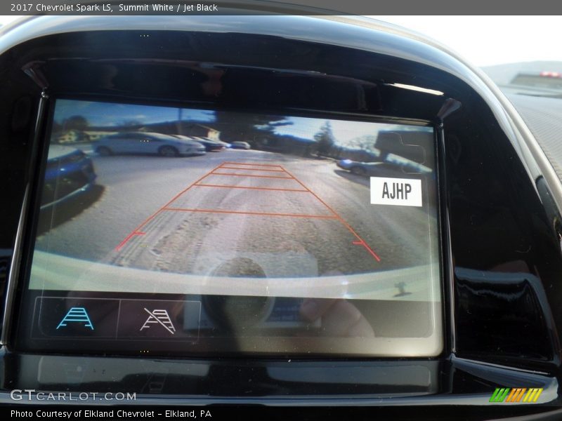 Summit White / Jet Black 2017 Chevrolet Spark LS