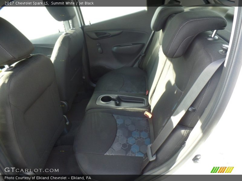 Summit White / Jet Black 2017 Chevrolet Spark LS