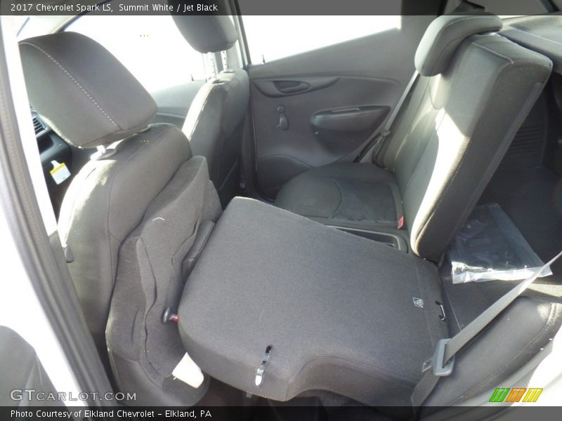Summit White / Jet Black 2017 Chevrolet Spark LS
