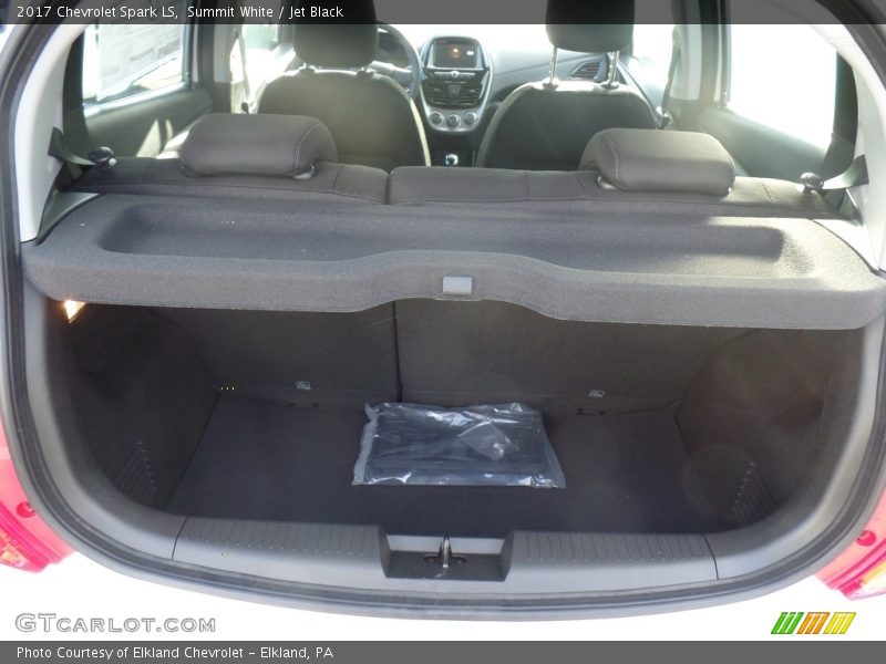 Summit White / Jet Black 2017 Chevrolet Spark LS