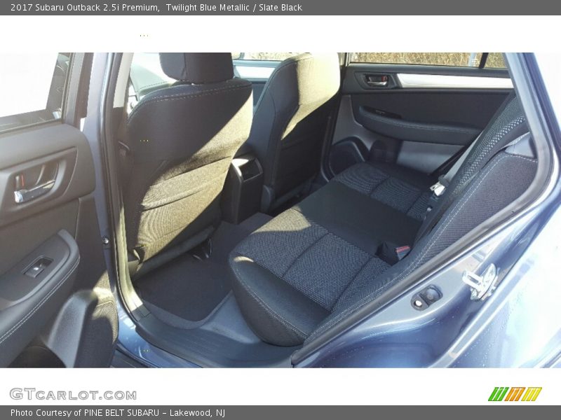 Twilight Blue Metallic / Slate Black 2017 Subaru Outback 2.5i Premium