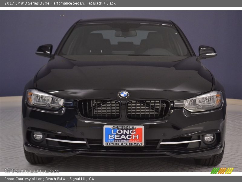 Jet Black / Black 2017 BMW 3 Series 330e iPerfomance Sedan