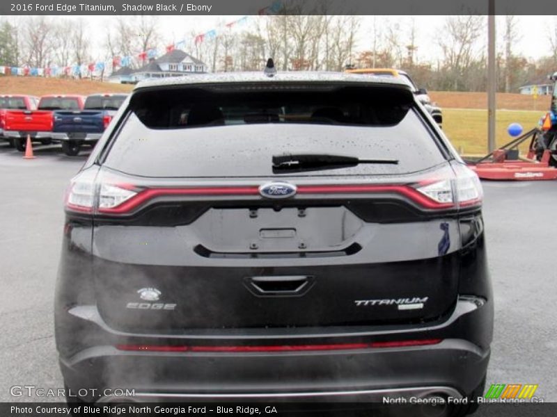 Shadow Black / Ebony 2016 Ford Edge Titanium