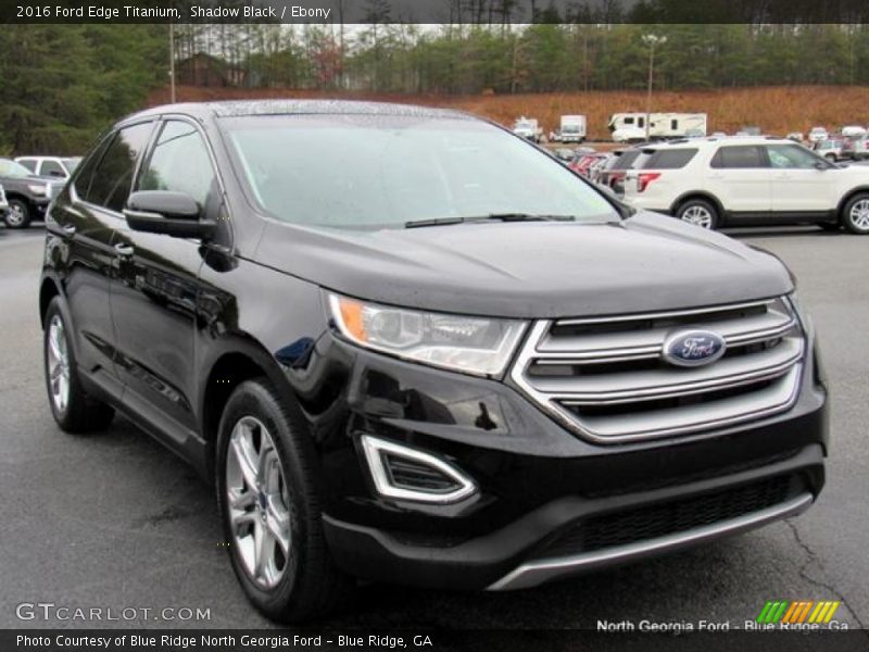 Shadow Black / Ebony 2016 Ford Edge Titanium