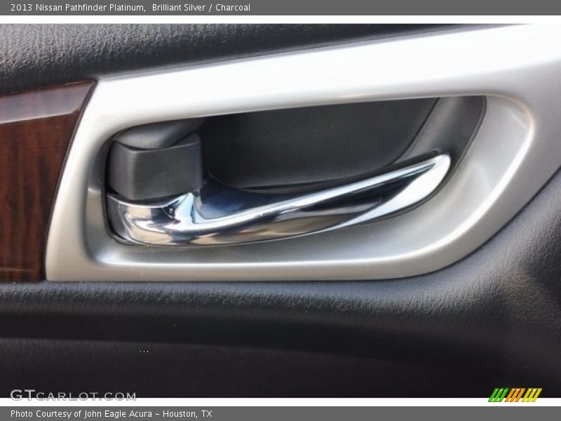 Brilliant Silver / Charcoal 2013 Nissan Pathfinder Platinum
