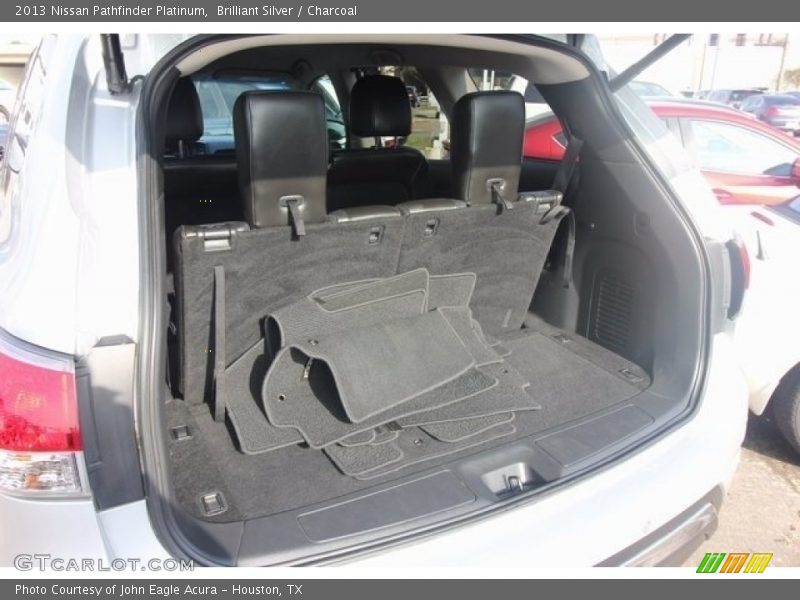 Brilliant Silver / Charcoal 2013 Nissan Pathfinder Platinum