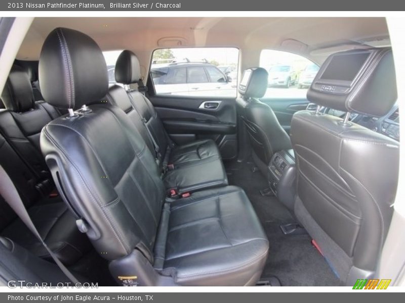 Brilliant Silver / Charcoal 2013 Nissan Pathfinder Platinum
