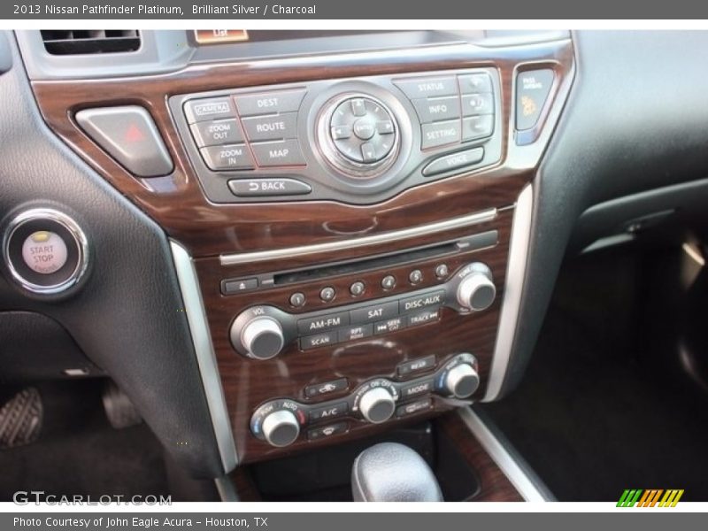 Brilliant Silver / Charcoal 2013 Nissan Pathfinder Platinum