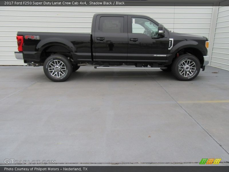 Shadow Black / Black 2017 Ford F250 Super Duty Lariat Crew Cab 4x4
