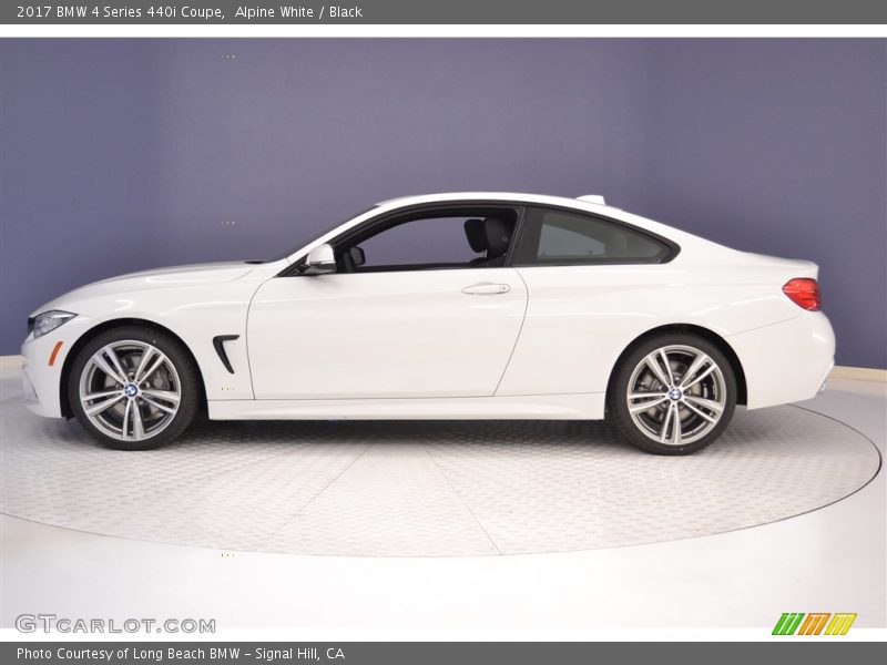 Alpine White / Black 2017 BMW 4 Series 440i Coupe