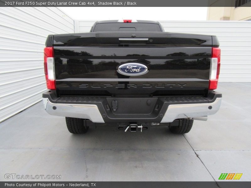 Shadow Black / Black 2017 Ford F250 Super Duty Lariat Crew Cab 4x4