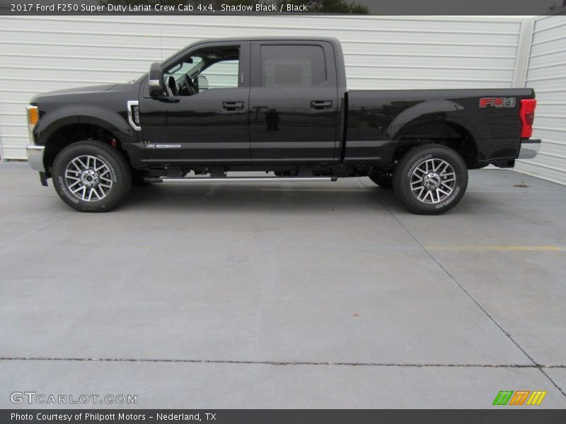 Shadow Black / Black 2017 Ford F250 Super Duty Lariat Crew Cab 4x4