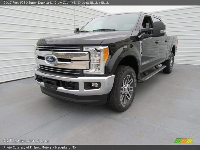 Shadow Black / Black 2017 Ford F250 Super Duty Lariat Crew Cab 4x4