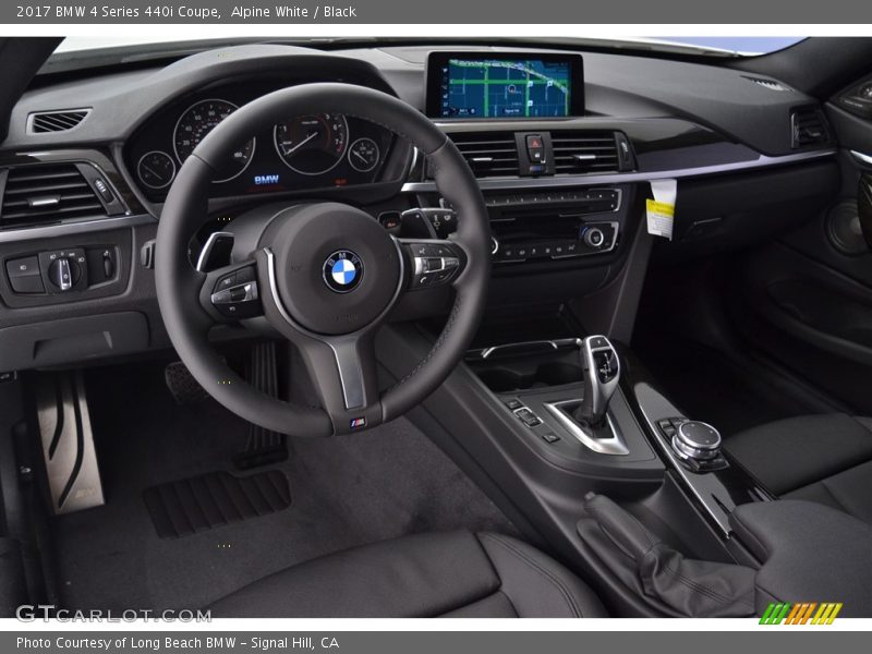 Alpine White / Black 2017 BMW 4 Series 440i Coupe