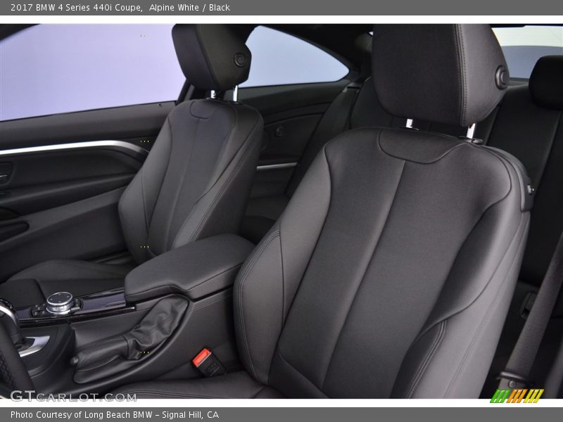 Alpine White / Black 2017 BMW 4 Series 440i Coupe