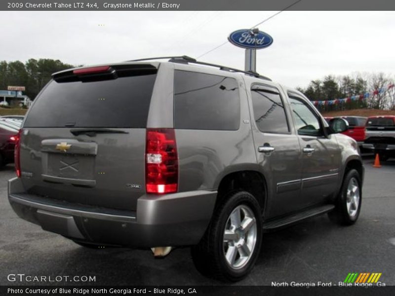 Graystone Metallic / Ebony 2009 Chevrolet Tahoe LTZ 4x4