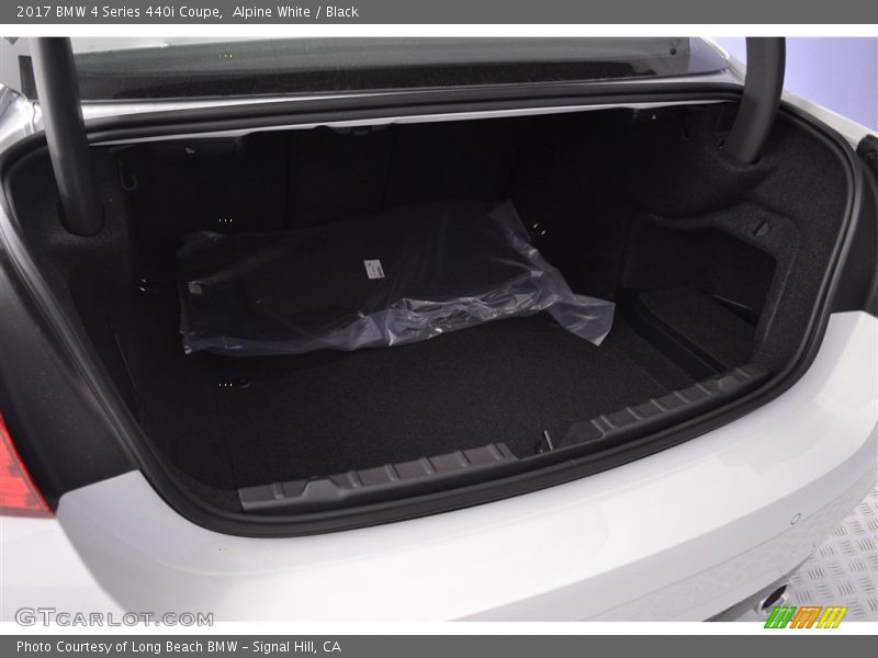 Alpine White / Black 2017 BMW 4 Series 440i Coupe