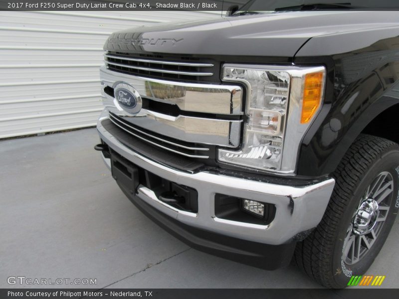 Shadow Black / Black 2017 Ford F250 Super Duty Lariat Crew Cab 4x4