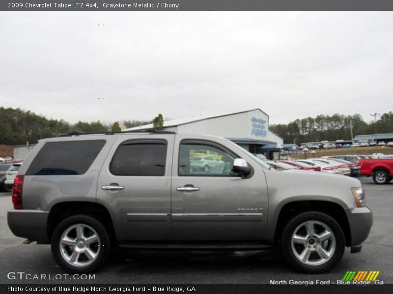 Graystone Metallic / Ebony 2009 Chevrolet Tahoe LTZ 4x4