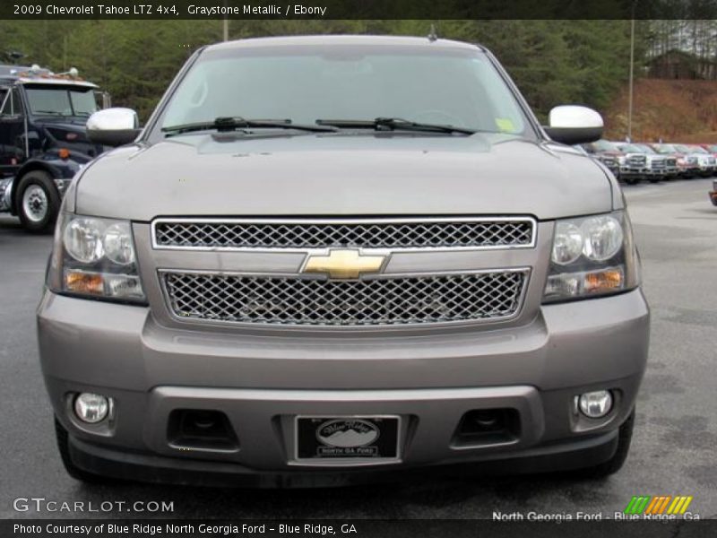 Graystone Metallic / Ebony 2009 Chevrolet Tahoe LTZ 4x4