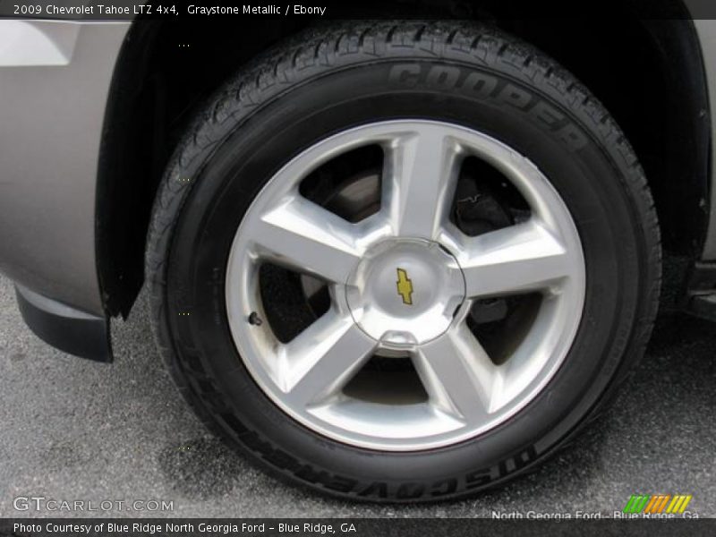 Graystone Metallic / Ebony 2009 Chevrolet Tahoe LTZ 4x4