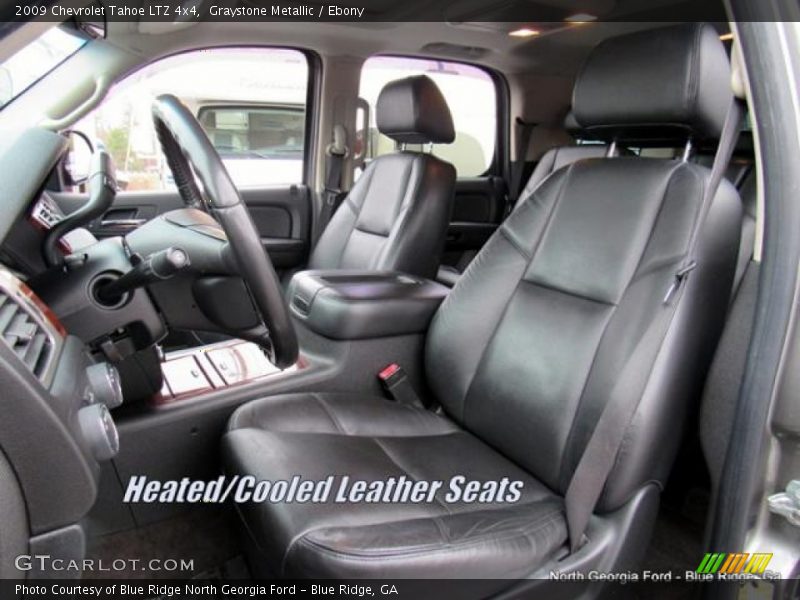 Graystone Metallic / Ebony 2009 Chevrolet Tahoe LTZ 4x4