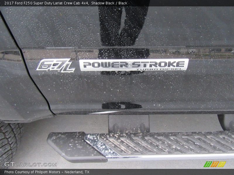 Shadow Black / Black 2017 Ford F250 Super Duty Lariat Crew Cab 4x4