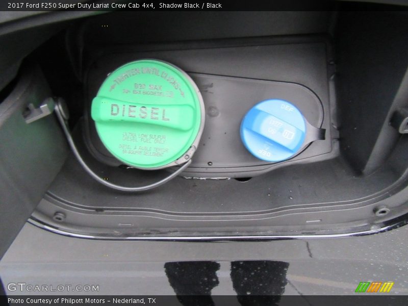 Shadow Black / Black 2017 Ford F250 Super Duty Lariat Crew Cab 4x4