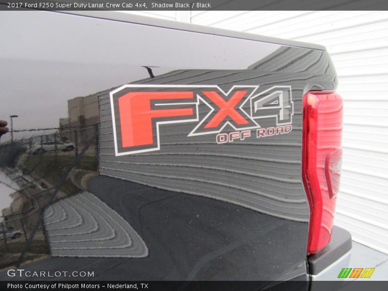 Shadow Black / Black 2017 Ford F250 Super Duty Lariat Crew Cab 4x4