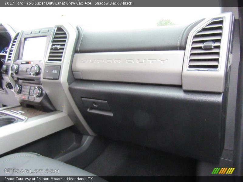 Shadow Black / Black 2017 Ford F250 Super Duty Lariat Crew Cab 4x4