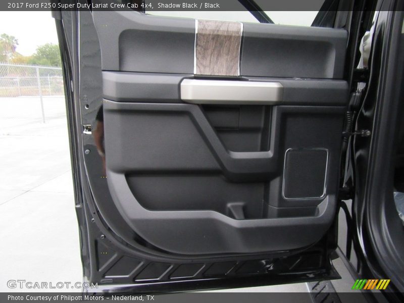 Shadow Black / Black 2017 Ford F250 Super Duty Lariat Crew Cab 4x4