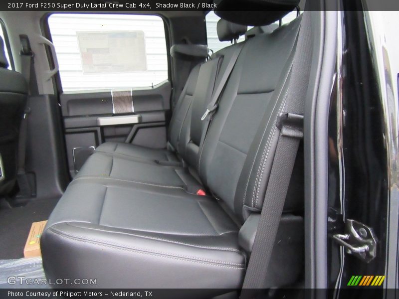 Shadow Black / Black 2017 Ford F250 Super Duty Lariat Crew Cab 4x4