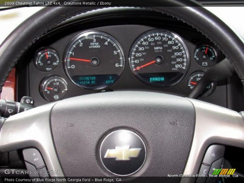 Graystone Metallic / Ebony 2009 Chevrolet Tahoe LTZ 4x4