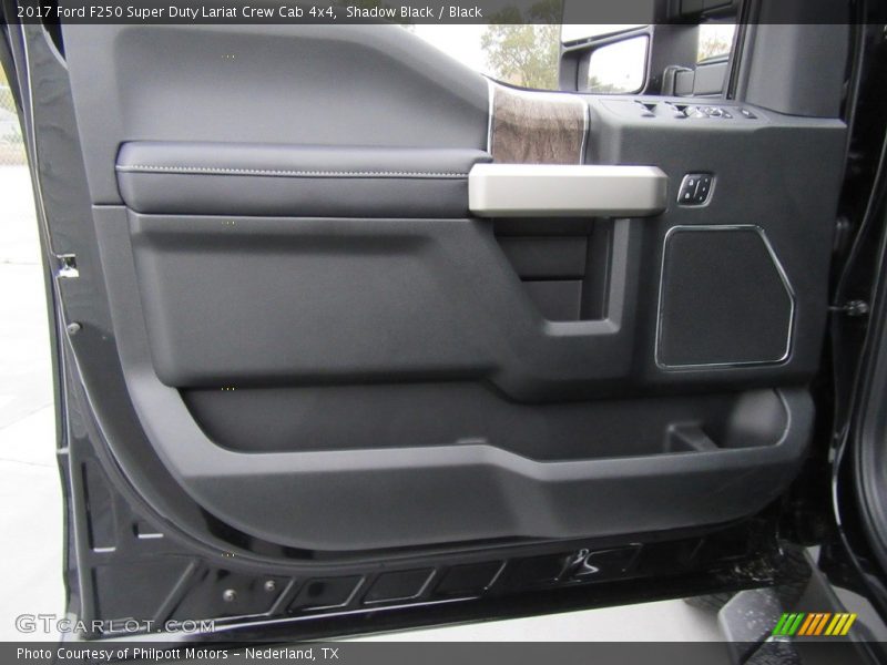 Shadow Black / Black 2017 Ford F250 Super Duty Lariat Crew Cab 4x4
