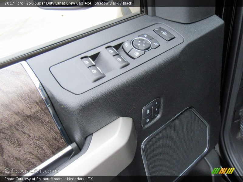 Shadow Black / Black 2017 Ford F250 Super Duty Lariat Crew Cab 4x4