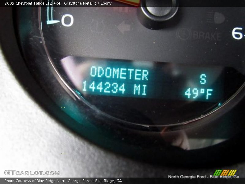 Graystone Metallic / Ebony 2009 Chevrolet Tahoe LTZ 4x4