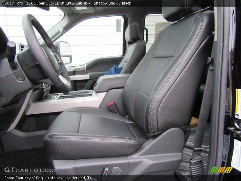 Shadow Black / Black 2017 Ford F250 Super Duty Lariat Crew Cab 4x4