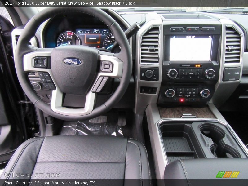 Shadow Black / Black 2017 Ford F250 Super Duty Lariat Crew Cab 4x4