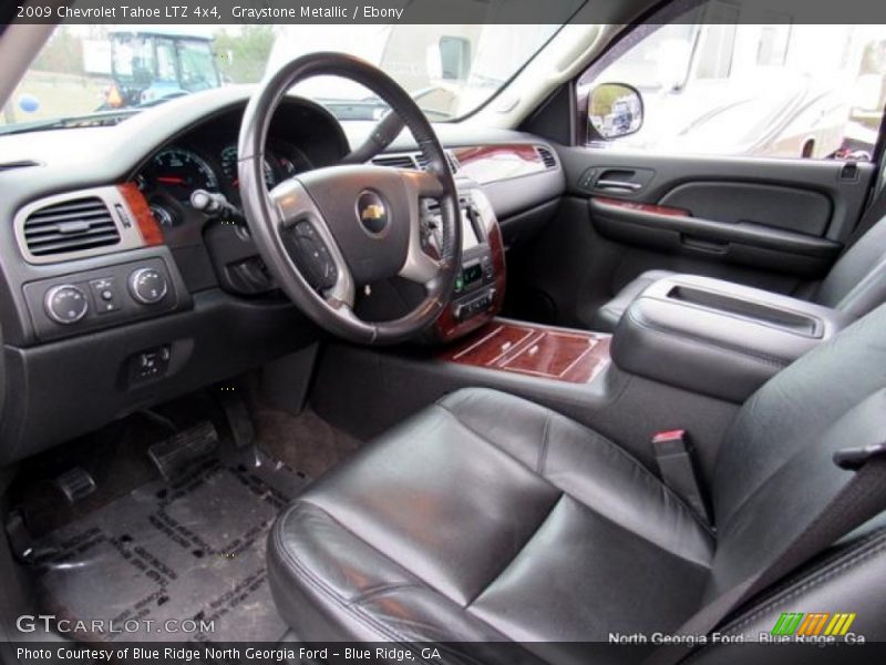 Graystone Metallic / Ebony 2009 Chevrolet Tahoe LTZ 4x4