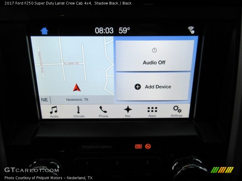 Shadow Black / Black 2017 Ford F250 Super Duty Lariat Crew Cab 4x4