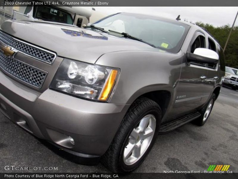 Graystone Metallic / Ebony 2009 Chevrolet Tahoe LTZ 4x4