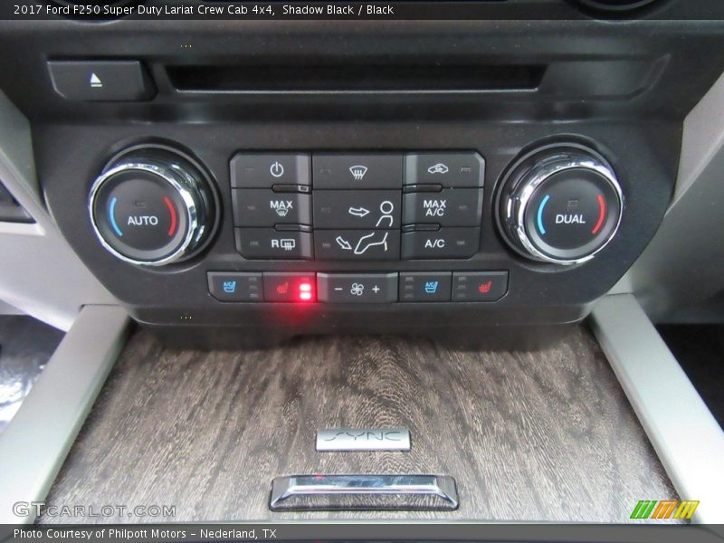 Shadow Black / Black 2017 Ford F250 Super Duty Lariat Crew Cab 4x4