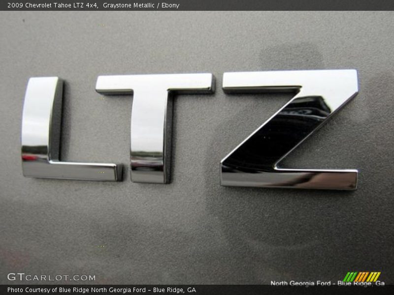 Graystone Metallic / Ebony 2009 Chevrolet Tahoe LTZ 4x4