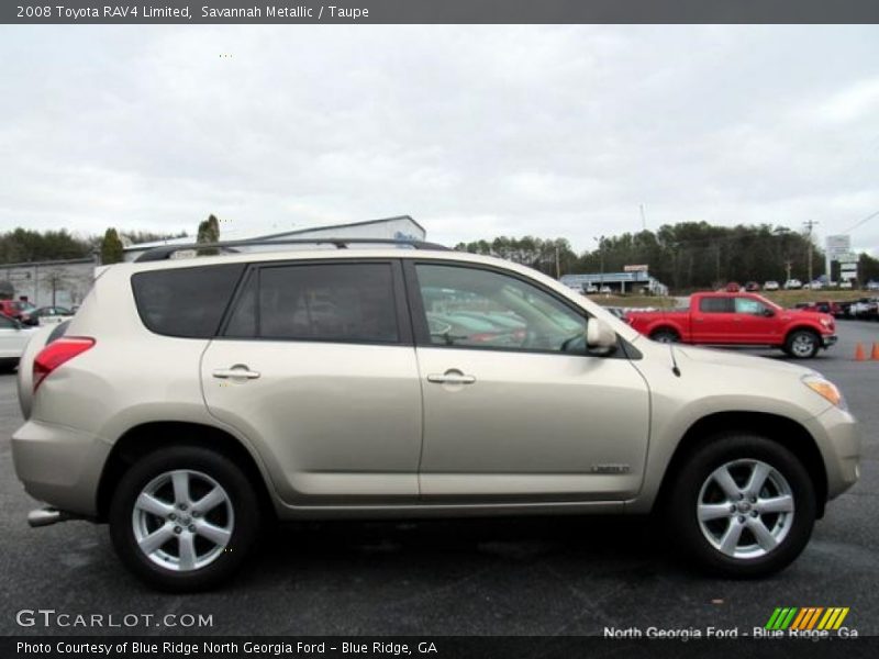 Savannah Metallic / Taupe 2008 Toyota RAV4 Limited